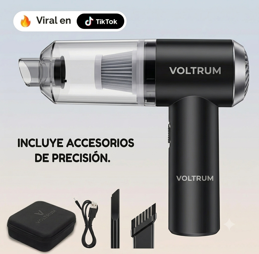 Aspiradora de mano inalámbrica Voltrum Sux Pro 3 en 1